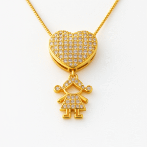 Colar Menina - Amor Eterno