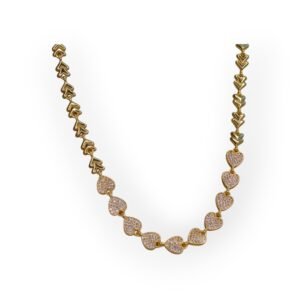 Choker corações e flechas