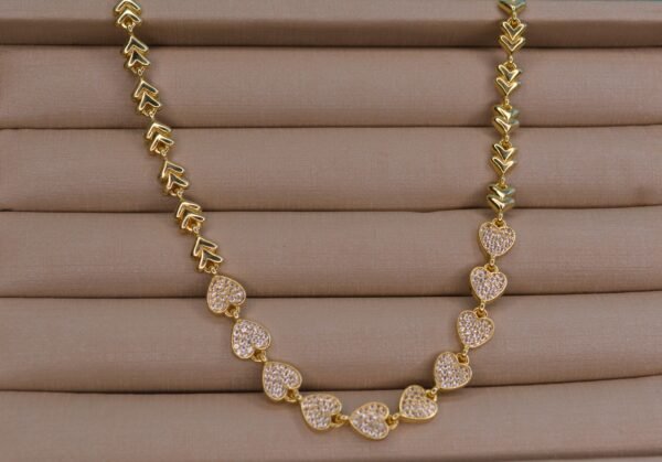 Choker corações e flechas - Imagem 2