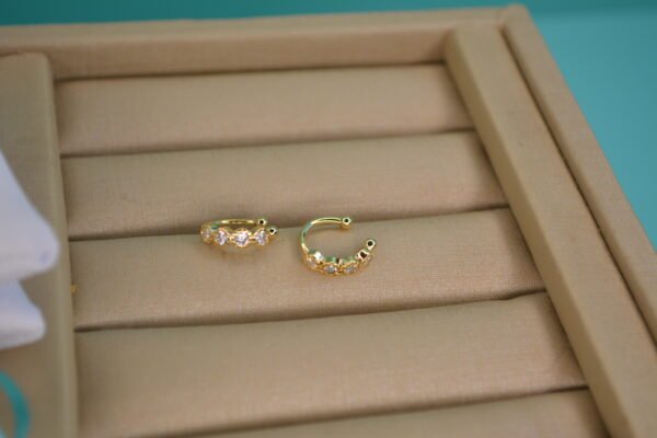 Fake Piercing 4 pontos de luz - Imagem 2