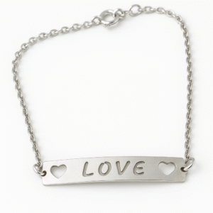 Pulseira prata love