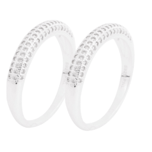 Aparador de Aliança - Prata